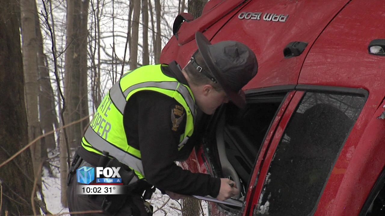 Driver injured in pickup truck rollover 1.jpg